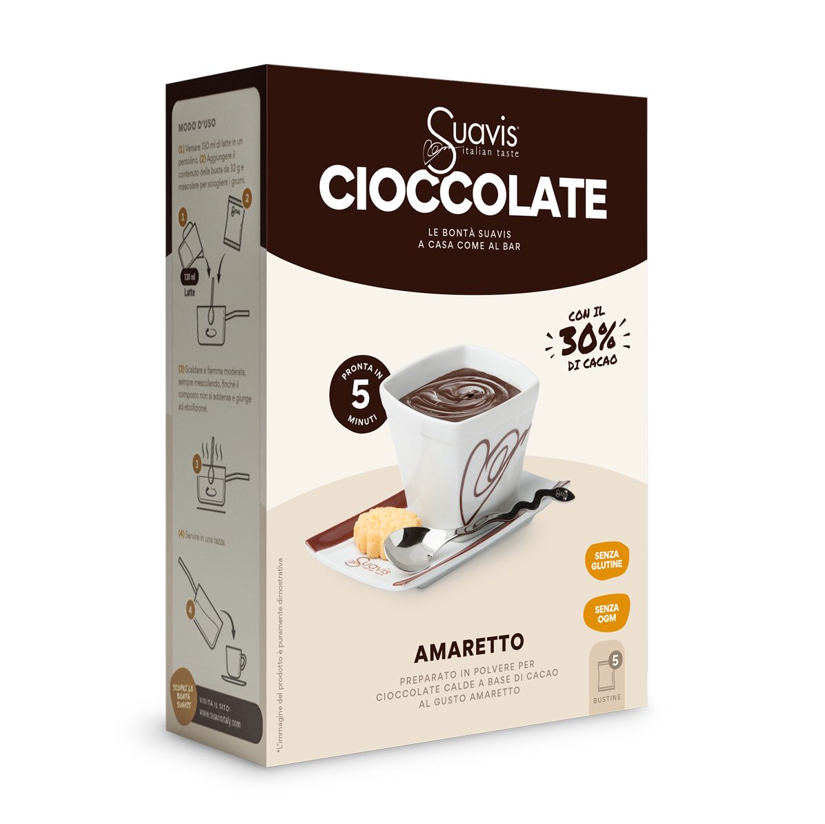 Cioccolata Calda all'Amaretto